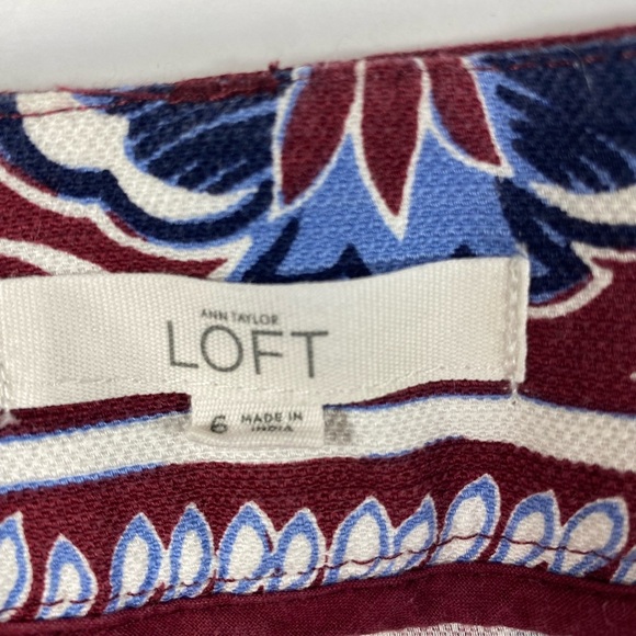 Ann Taylor Loft The Riviera Short Patterned Women's Shorts - Picture 3 of 6